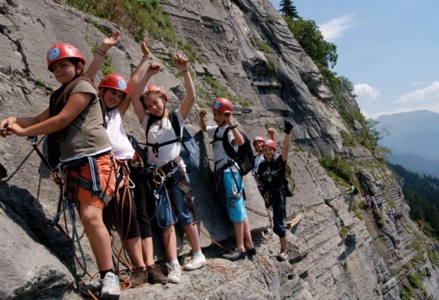 Via Ferrata children